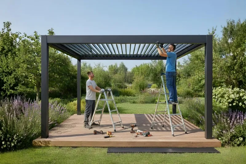 Лёгкий монтаж пергол: DIY-решение от TERRAHOME на terrahome.com.ua