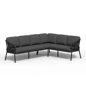 Лаунж-комплект Natal Lounge Dining Set Right Charcoal — фото 8