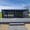Беседка Rota 3,6х7,2 м, крыша open/close (механическая), антрацит — фото 5