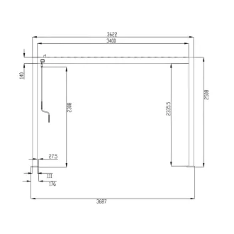 Альтанка Rota 3,6х3,6 м, дах open/close (механічний), антрацит — фото 12