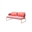 Диван LISA SOFA CLUB з подушками, теракотовий