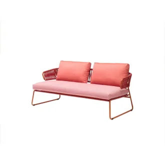 Диван LISA SOFA CLUB з подушками, теракотовий