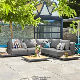 Лаунж-комплект KOTA 2/2, антрацит-тик, светлый антрацит — фото 2