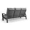 Диван Valencia Lounge Bench 3-Seater, антрацит — фото 2