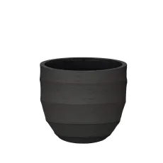 Горшок для цветов Bordo New Egg Pot 65, черно-серый, 65x54 см