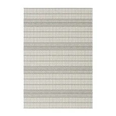 Ковер Melya 200x290, цвет бело-черный
