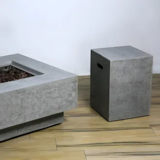 Крышка для газового баллона XL, 45х45х62 см, подходит баллон 11кг высотой до 60 см — фото 4