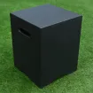Крышка для газового баллона высотой до 60 см (11 кг), black (BERGAMO)