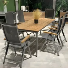 Обідній комплект DIAMOND + CIRRUS teak mid