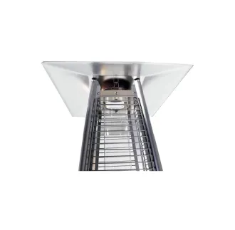 Уличный газовый обогреватель Activa Pyramide Cheops II Grey-Black 9,3 кВт — фото 4