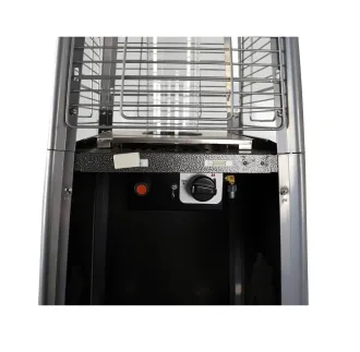 Уличный газовый обогреватель Activa Pyramide Cheops II Grey-Black 9,3 кВт — фото 3