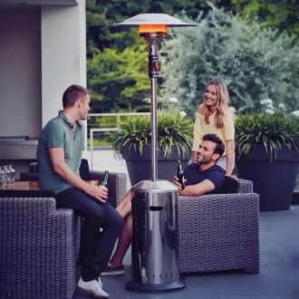 Уличный газовый обогреватель Elegance 8 кВт, с регулятором 30мбар (Europ) 8mm шланг — фото 3