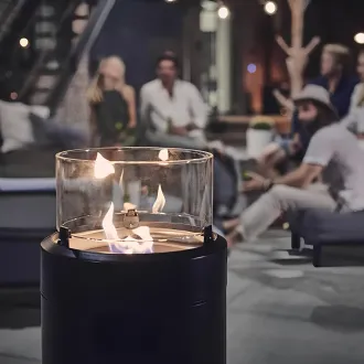 Вуличний газовий обігрівач Enders NOVA LED L Black з редуктором — фото 3