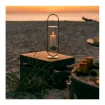 Підсвічник Oval Candle 35 см, срібло