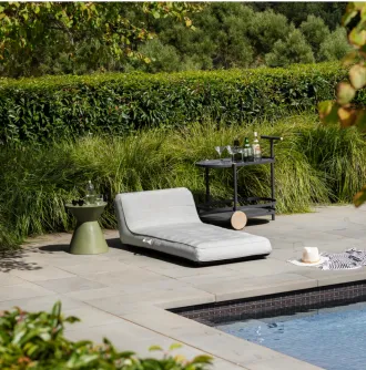 Шезлонг-матрац Oliver James Shore Linen — фото 3