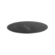 Стільниця COMPACT LAMINATE, діам. 60 см, мармуровий чорний