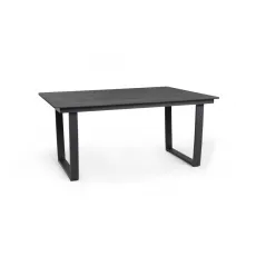 Уличный стол Liv Lounge Dining Table 150х90 см, Trespa Forest, серый