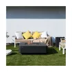Стол с камином BERGAMO 107x107x35 см
