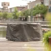 Защитный чехол для круглого стола со стульями, стол диаметром до 150 см, диаметр 200 x 85 см — фото 4