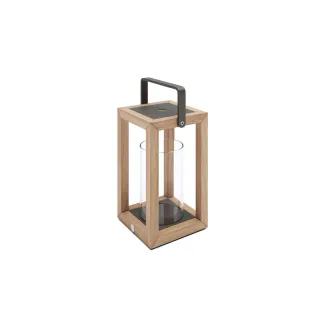 Светильник уличный садовый Candle Sam 15х16, 5х32 см, Матовый королевский серый, Тик — фото 2