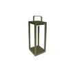 Світильник вуличний садовий Mr Solar Jack 20х20х50 см, Зелений, Алюміній