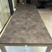 Стіл розкладний CUBIC 160/220/280 срібло/антрацит
