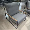 Крісло Merano, Антрацит-тик, Light anthracite mixed weave — фото 2