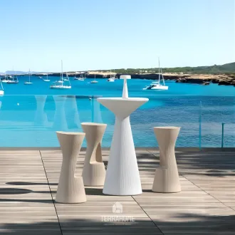 Світильник вуличний садовий FADE TABLE HIGH LAMP 13x30см, WHITE LIGHT — фото 2