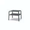 Журнальный столик VELA 44x49x41 см, антрацит, технополимер