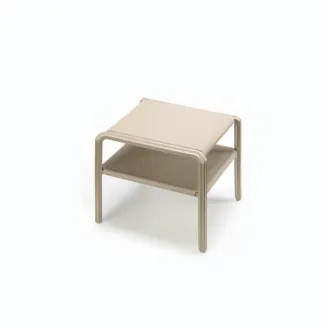 Журнальный столик VELA 44x49x41 см, бежевый, технополимер — фото 5