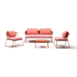 Диван LISA SOFA CLUB з подушками, теракотовий — фото 2