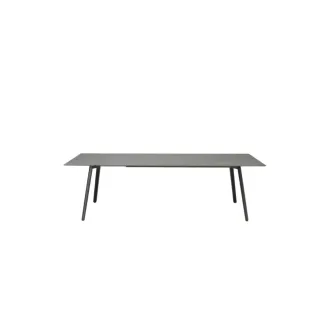 Стіл розкладний Squid 210/250/290х100 антрацит, cтільниця Concrete effect — фото 7