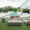 Стол с камином Hampton, 142х81х35 см