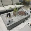 Стол с камином Metropolis 142х81х35 см