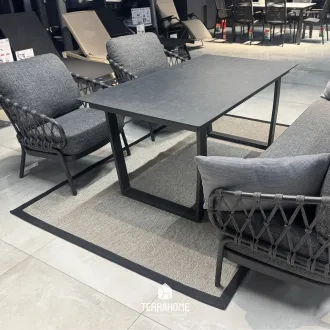 Вуличний килим з широким бортом NATURAL BAHIA 160х230 см