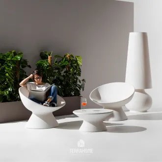 Крісло вуличне FADE RELAX, WHITE LIGHT — фото 3