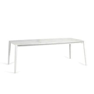 Обідній стіл Diphano Icon Ceramic 226x104 см, білий