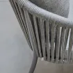 Стул Nappa Matt royal grey, Carbon grey, Light anthr. mixed weave, Fishbone — фото 5