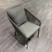 Стул Nappa Matt royal grey, Carbon grey, Light anthr. mixed weave, Fishbone — фото 2