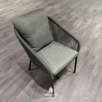 Стул Nappa Matt royal grey, Carbon grey, Light anthr. mixed weave, Fishbone — фото 2