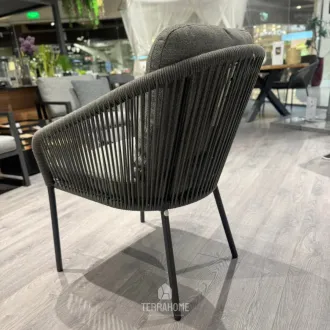 Стул Nappa Matt royal grey, Carbon grey, Light anthr. mixed weave, Fishbone — фото 3