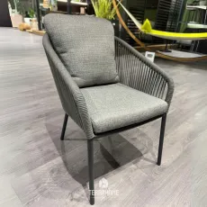 Стілець Nappa Matt royal grey, Carbon grey, Light anthr. mixed weave, Fishbone