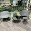 Комплект FADE RELAX 2 крісла + стіл + стілець, granite