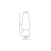 Светильник уличный садовый FADE LAMP LIGHT INDOOR & OUTDOOR 65x65x185 см — фото 9
