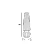 Светильник уличный садовый FADE LAMP LIGHT INDOOR & OUTDOOR 65x65x185 см — фото 10