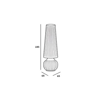 Светильник уличный садовый FADE LAMP LIGHT INDOOR & OUTDOOR 65x65x185 см — фото 10
