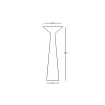 Светильник уличный садовый TEBE LAMP LIGHT INDOOR & OUTDOOR 60x60x180 см — фото 11