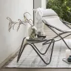 Стол Vogue Perforated, цвет Titane