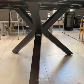 Вуличний круглий стіл ORBITAL120 Ø cm, TRESPA MARBLE — фото 4