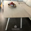 Уличный стол Natal Lounge Dining Table 150x80 см, Dekton Marmorio Creme White — фото 3